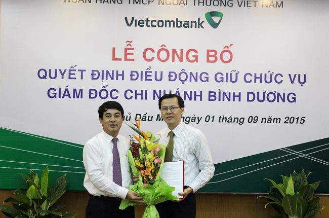 Vietcombank bổ nhiệm tân giám đốc chi nhánh Bình Dương và chi nhánh Bắc Bình Dương