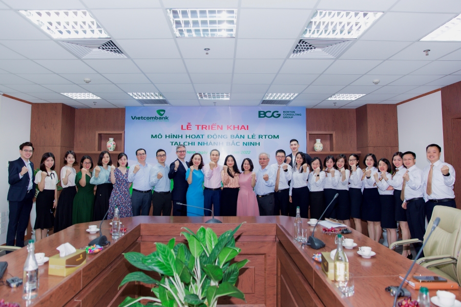 Triển khai mô hình hoạt động bán lẻ RTOM tại Vietcombank Bắc Ninh