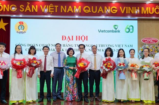 Vietcombank Đắk Lắk tổ chức Đại hội Công đoàn cơ sở lần IX, nhiệm kỳ 2023 - 2028