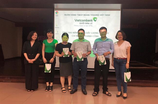 Vietcombank triển khai Dự án đào tạo nâng cao chất lượng dịch vụ cho các chi nhánh
