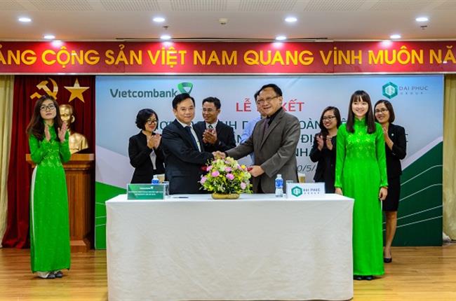 Vietcombank tp.hcm và công ty cp đầu tư địa ốc vạn phúc - tập đoàn đại phúc ký kết hợp tác toàn diện