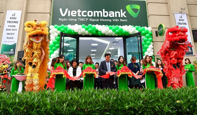 Vietcombank Ba Đình khai trương Phòng giao dịch Pacific Place