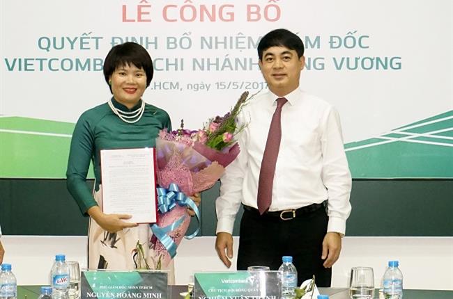 Vietcombank bổ nhiệm giám đốc chi nhánh hùng vương và chi nhánh bắc Hà Tĩnh