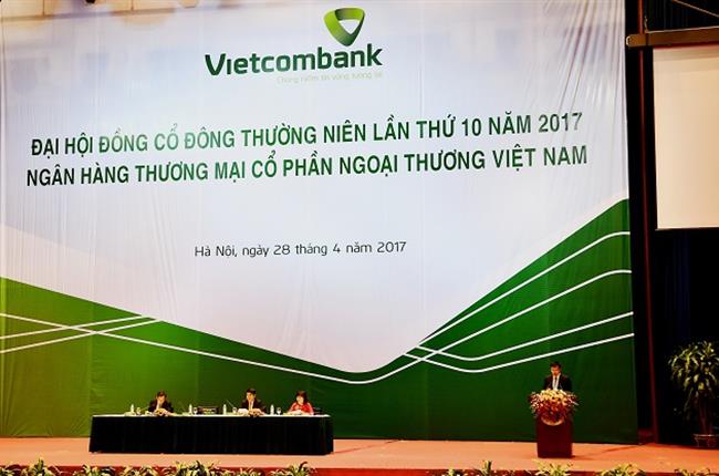 Vietcombank tổ chức thành công đại hội đồng cổ đông thường niên lần thứ 10 năm 2017