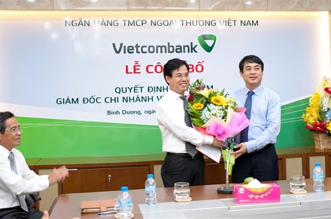 Vietcombank bổ nhiệm giám đốc chi nhánh Sóng Thần