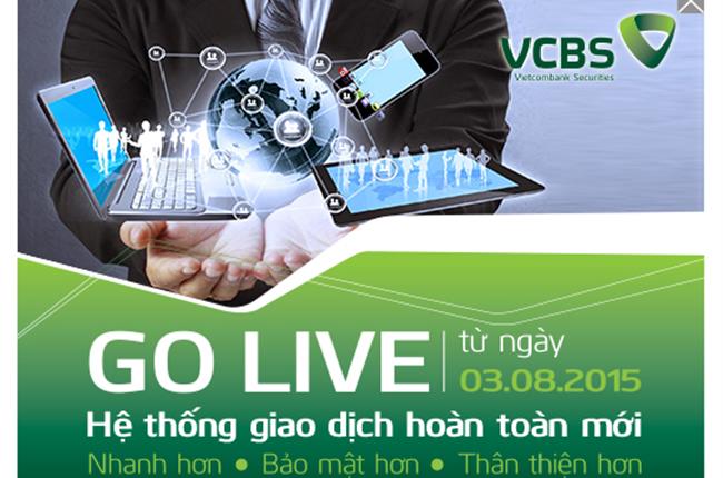 VCBS triển khai hệ thống giao dịch mới