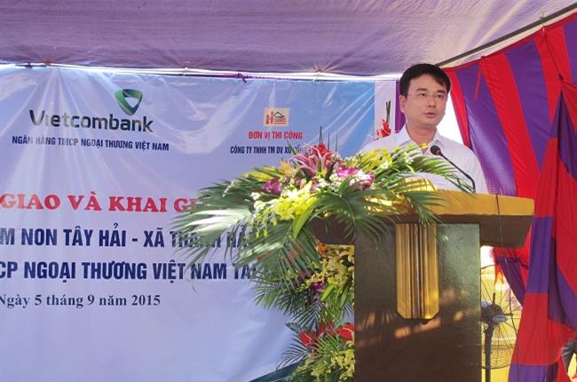 Vietcombank tài trợ 5 tỷ đồng xây dựng trường mầm non tại tỉnh Hà Nam