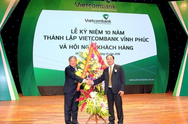 Vietcombank Vĩnh Phúc kỷ niệm 10 năm thành lập và Hội nghị khách hàng năm 2016