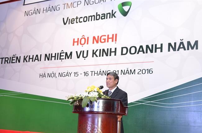 Vietcombank tổ chức hội nghị triển khai nhiệm vụ kinh doanh năm 2016