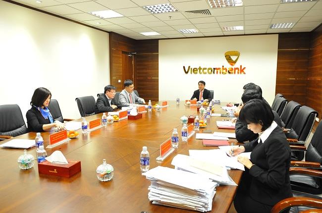 Đảng ủy Vietcombank tổ chức thành công hội nghị ban thường vụ, phiên họp tháng 1 năm 2016