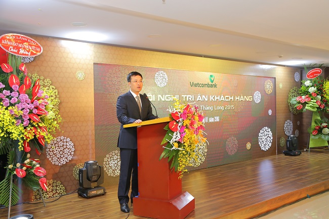 Vietcombank thăng long tổ chức thành công hội nghị tri ân khách hàng 2015