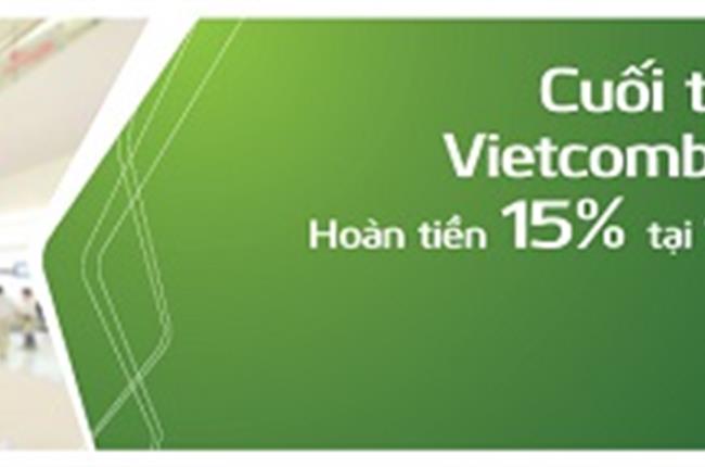 Vietcombank thông báo triển khai chương trình “cuối tuần tuyệt vời cùng thẻ amex” – ưu đãi tại trung tâm thương mại và điện máy
