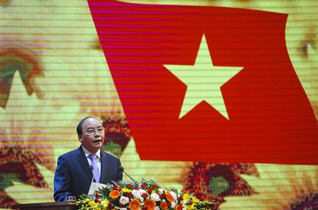 Ban lãnh đạo Vietcombank tham dự Lễ kỷ niệm 65 năm thành lập ngành Ngân hàng Việt Nam