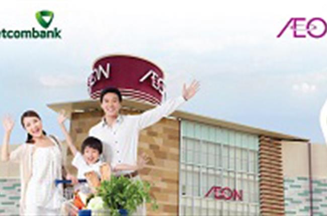 Chương trình khuyến mại nhân dịp ra mắt thẻ ĐTH Vietcombank - AEON