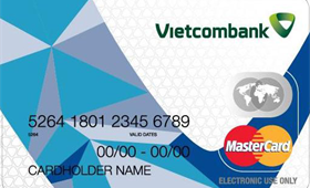 Vietcombank Mastercard International Debit Card