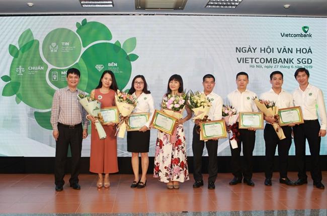 Hội nghị sơ kết giữa nhiệm kỳ 2017 – 2022 của Đoàn cơ sở Vietcombank Sở giao dịch