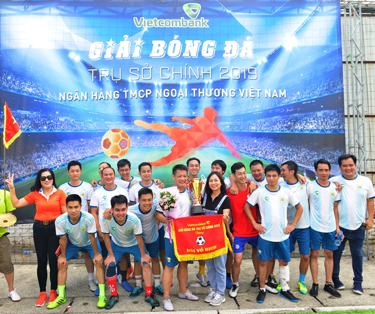Giải bóng đá TSC Vietcombank 2019 thành công tốt đẹp
