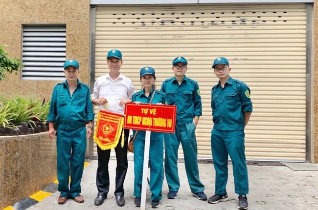 Tự vệ Vietcombank Trụ sở chính tham gia Hội thao Quân sự Quốc phòng Lực lượng Dân quân tự vệ quận Hoàn Kiếm 2019