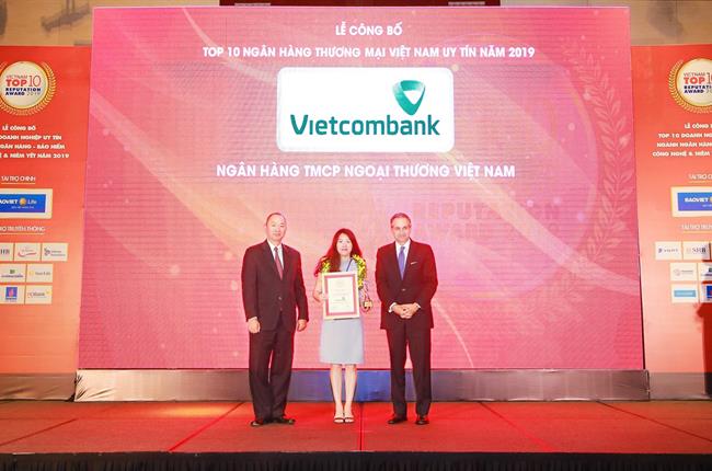 Vietcombank tiếp tục là Ngân hàng uy tín nhất Việt Nam
