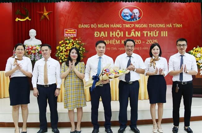 Đại hội Đảng bộ Vietcombank Hà Tĩnh thành công tốt đẹp