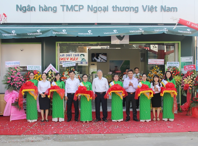Vietcombank Quảng Ngãi khai trương Phòng giao dịch Tịnh Khê