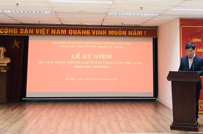 Đảng bộ VCBL tổ chức kỷ niệm 90 năm ngày thành lập Đảng Cộng sản Việt Nam (03/02/1930 - 03/02/2020)