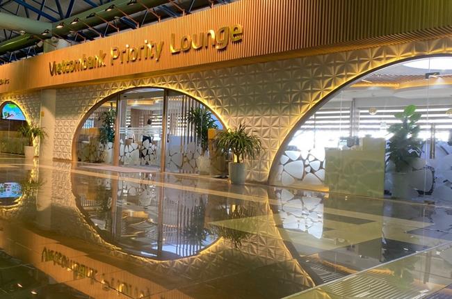  Vietcombank chính thức khai trương phòng chờ Vietcombank Priority Lounge tại Sân bay Quốc tế Nội Bài