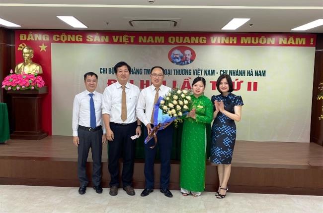 Chi bộ Vietcombank Hà Nam tổ chức Đại hội lần thứ 2, nhiệm kỳ 2020 – 2025 