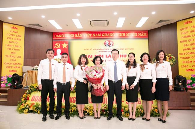 Đảng bộ Vietcombank Thành Công tổ chức Đại hội nhiệm kỳ 2020-2025