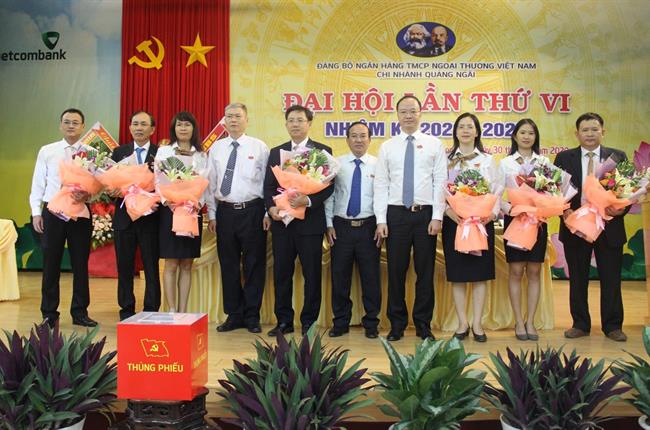 Đảng bộ Vietcombank Quảng Ngãi tổ chức thành công Đại hội nhiệm kỳ 2020-2025