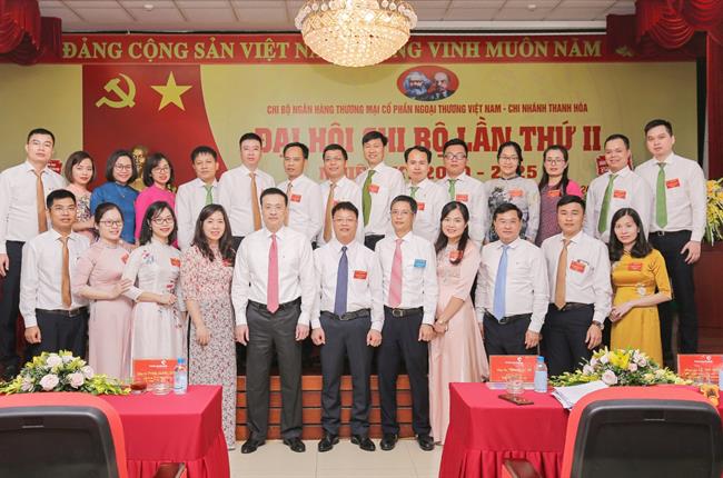 Đại hội chi bộ Vietcombank Thanh Hóa nhiệm kỳ 2020-2025 thành công tốt đẹp