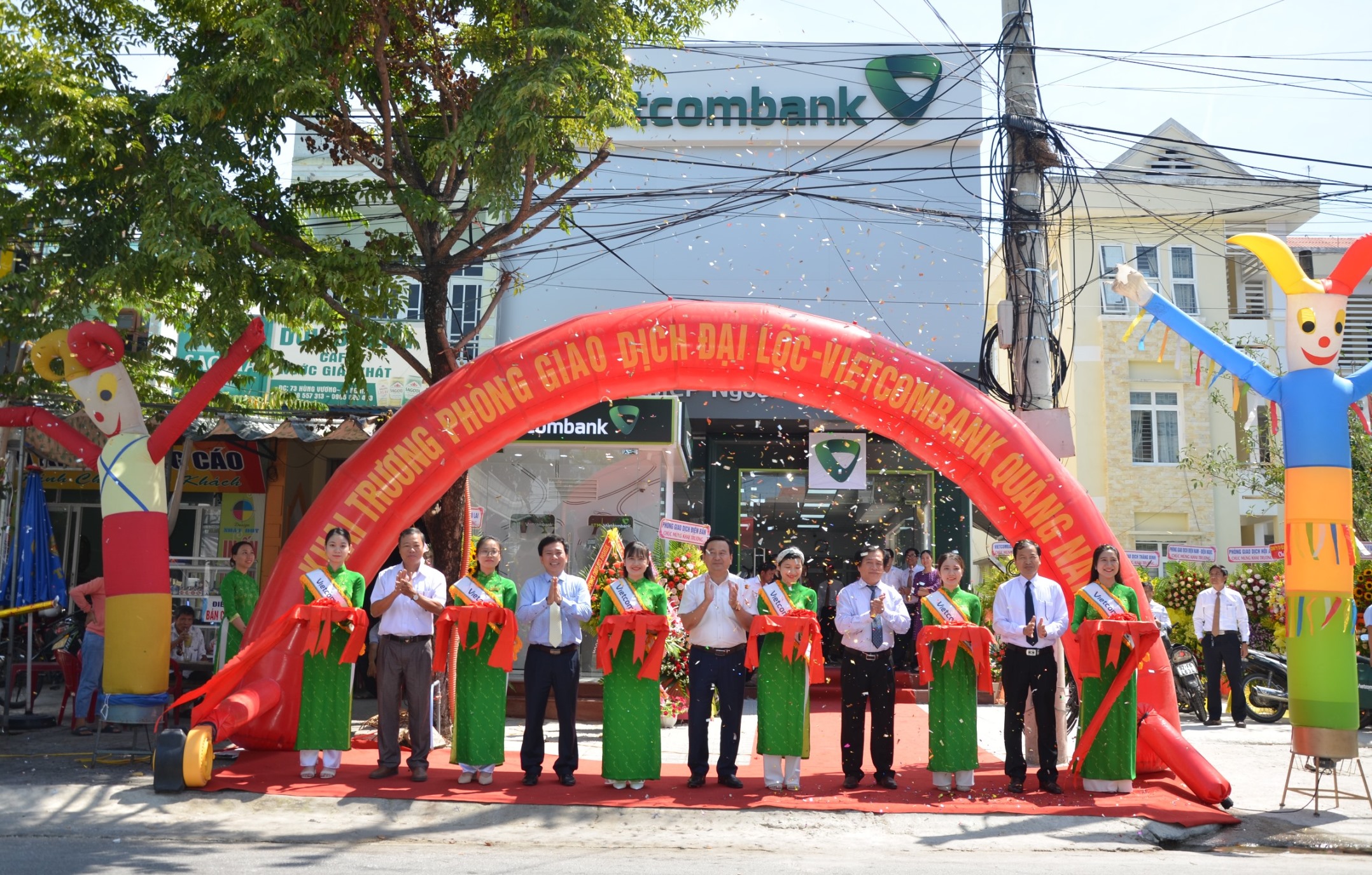 Vietcombank Quảng Nam khai trương Phòng giao dịch Đại Lộc