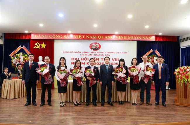 Đảng bộ Vietcombank Nam Sài Gòn tổ chức thành công Đại hội lần thứ VIII, nhiệm kỳ 2020-2025 