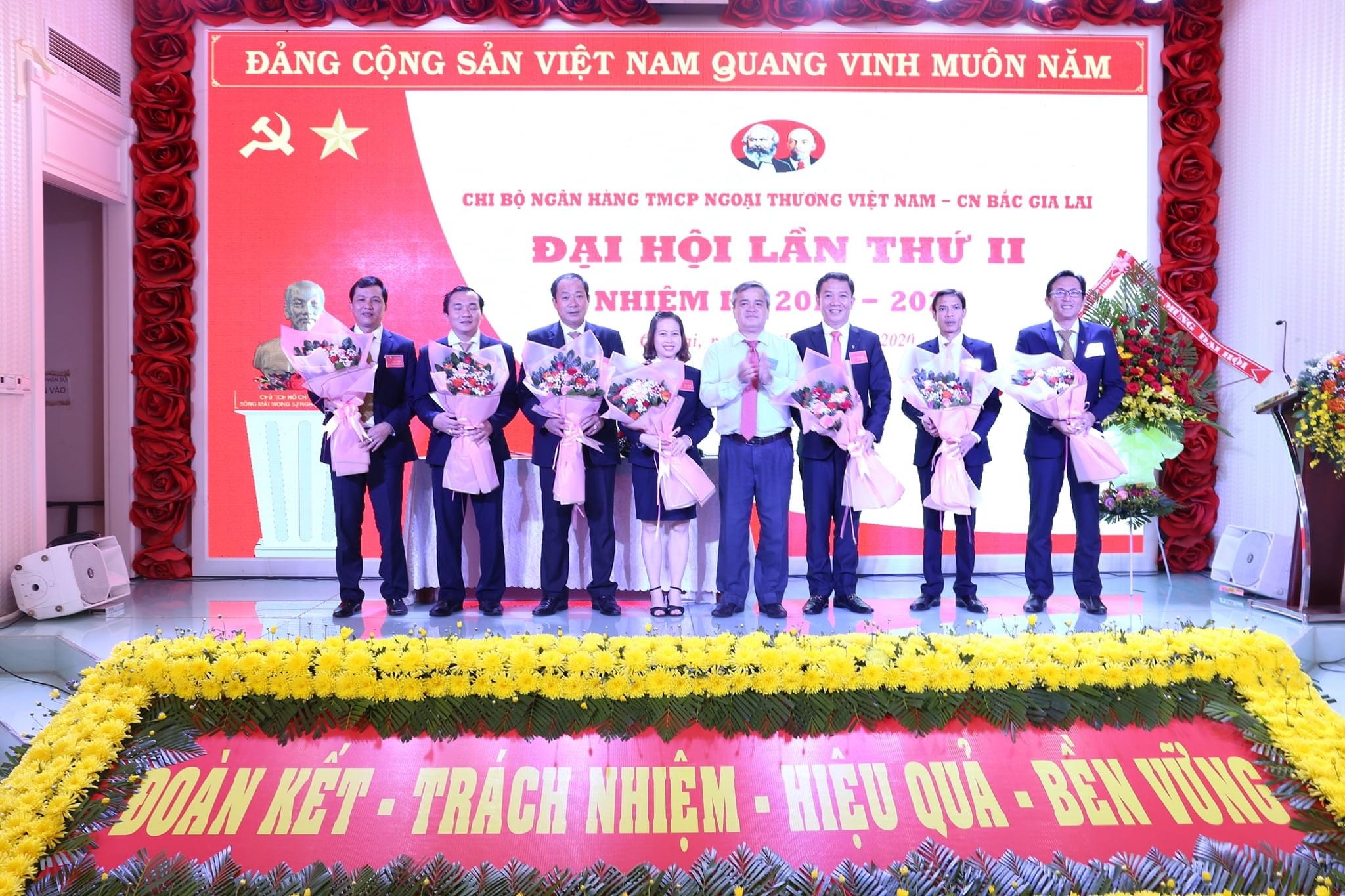 Vietcombank Bắc Gia Lai tổ chức thành công Đại hội Chi bộ nhiệm kỳ  2020 - 2025