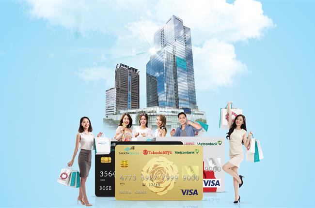 Nhận thẻ quà tặng 1.000.000 VNĐ khi mở thẻ tín dụng Đồng thương hiệu Saigon Centre Takashimaya Vietcombank