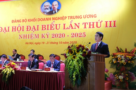 Bài tham luận của Đoàn đại biểu Đảng bộ Vietcombank tại Đại hội Đảng bộ Khối Doanh nghiệp Trung ương lần thứ III, nhiệm kỳ 2020-2025  