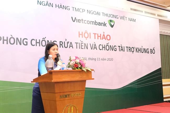 Vietcombank tổ chức Hội thảo tập huấn về phòng chống rửa tiền/chống tài trợ khủng bố, tuân thủ cấm vận và FATCA năm 2020