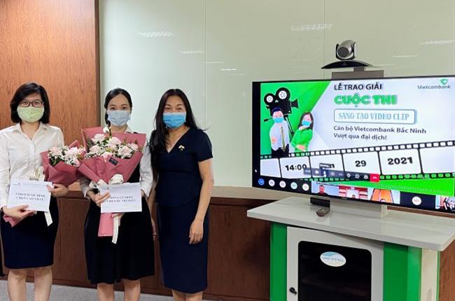 Công đoàn cơ sở Vietcombank Bắc Ninh tổ chức thành công cuộc thi sáng tạo video clip trực tuyến với chủ đề “Cán bộ Vietcombank Bắc Ninh vượt qua đại dịch”
