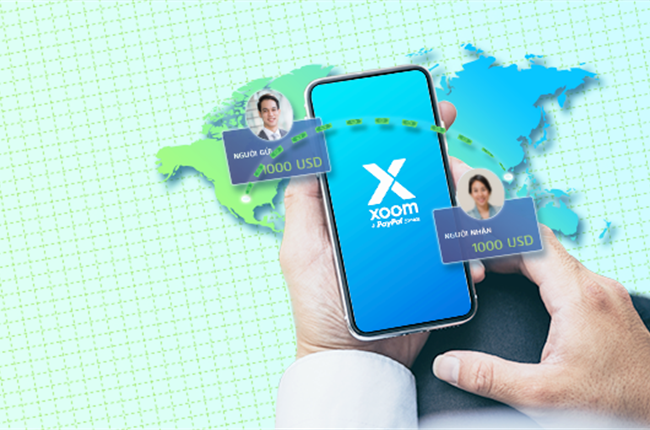 Chuyển tiền trực tuyến về Việt Nam dễ dàng qua Xoom