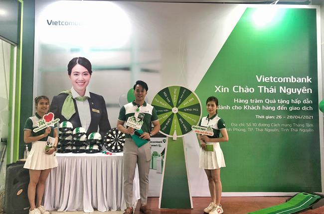 Vietcombank đồng loạt triển khai các chương trình ưu đãi tại sự kiện “Vietcombank Xin Chào Thái Nguyên”