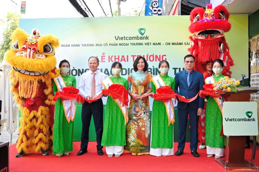 Vietcombank Sài Thành khai trương Phòng giao dịch Bình Thạnh  