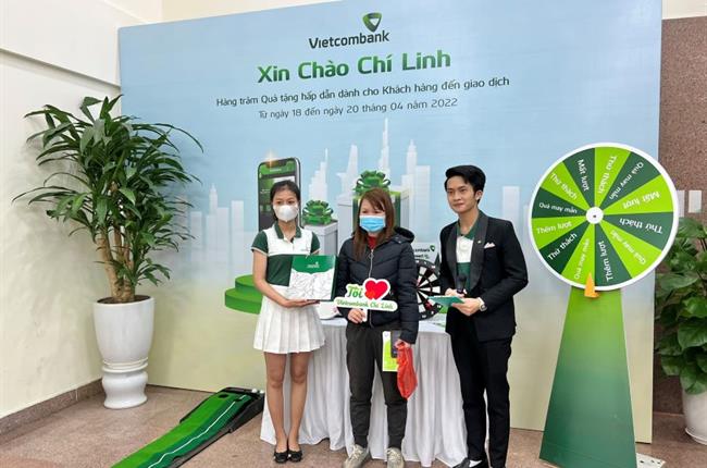 Vietcombank triển khai nhiều ưu đãi hấp dẫn cho khách hàng tại Chí Linh - Hải Dương