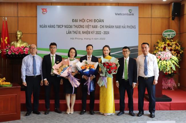 Vietcombank Nam Hải Phòng tổ chức Đại hội Chi đoàn lần thứ III, nhiệm kỳ 2022 - 2024