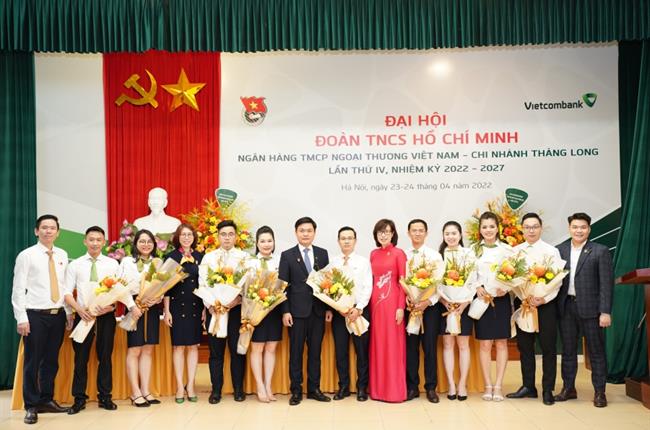 Đoàn cơ sở Vietcombank Thăng Long tổ chức thành công đại hội đoàn nhiệm kỳ 2022-2027