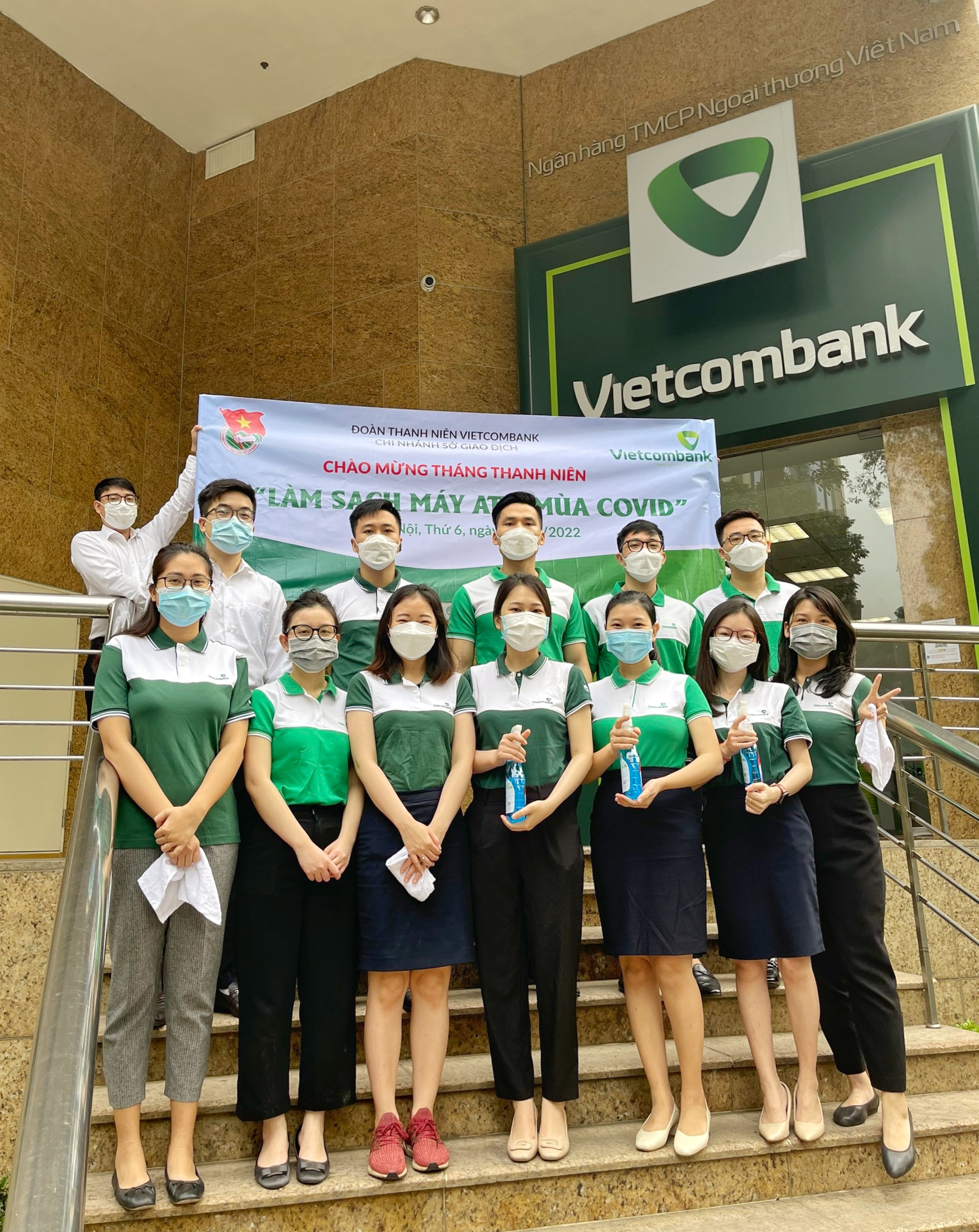  Đoàn thanh niên Vietcombank Sở giao dịch và những dấu ấn tháng 3