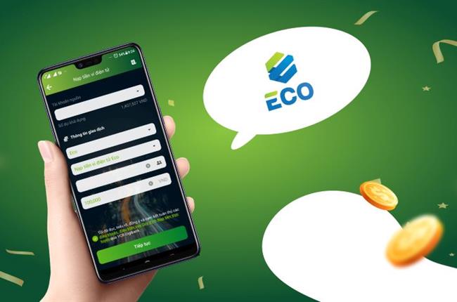 Vietcombank chính thức triển khai dịch vụ nạp tiền và rút tiền với ví điện tử Eco
