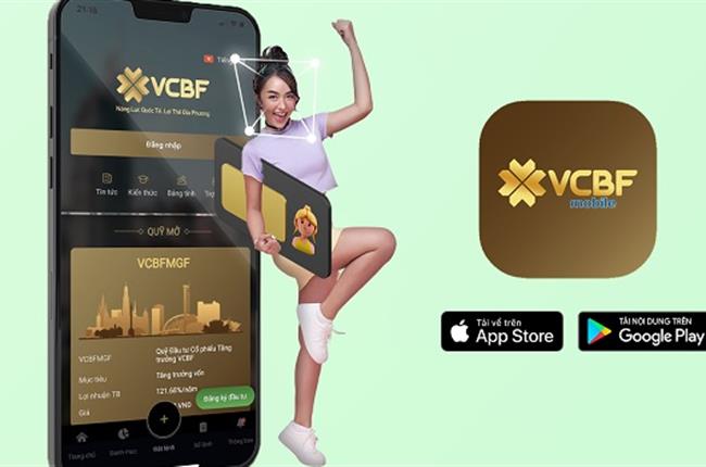 Công ty quản lý quỹ Vietcombank ra mắt ứng dụng VCBF Mobile trên thiết bị di động