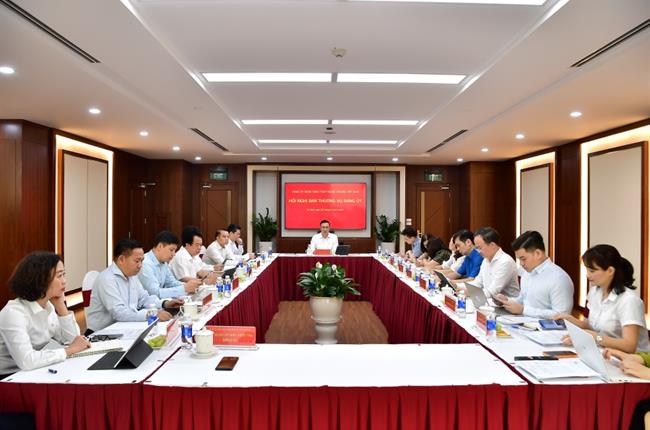Hội nghị Ban thường vụ Đảng ủy Vietcombank phiên họp tháng 5/2023