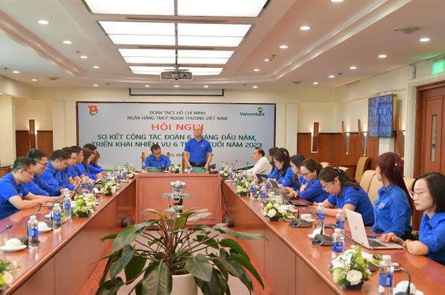 Đoàn Thanh niên Vietcombank tổ chức thành công hội nghị sơ kết công tác Đoàn 6 tháng đầu năm, triển khai nhiệm vụ 6 tháng cuối năm 2023