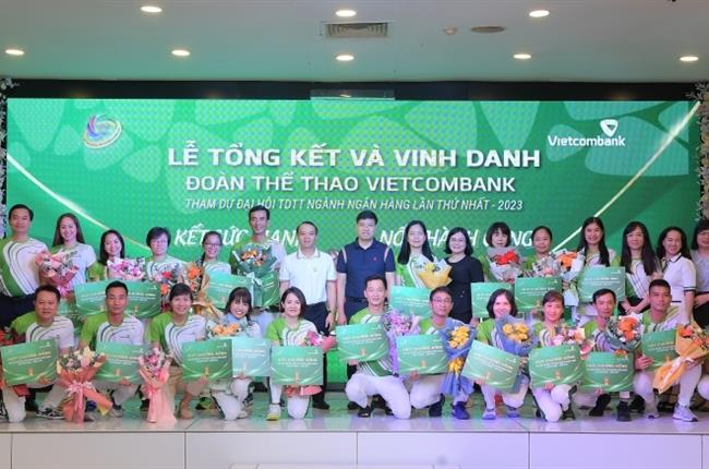Vietcombank tổng kết và vinh danh Đoàn thể thao tham dự Đại hội TDTT ngành Ngân hàng lần thứ nhất - năm 2023
